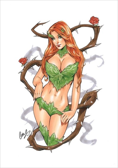 Harley Quinn And Poison Ivy Art Of Elias